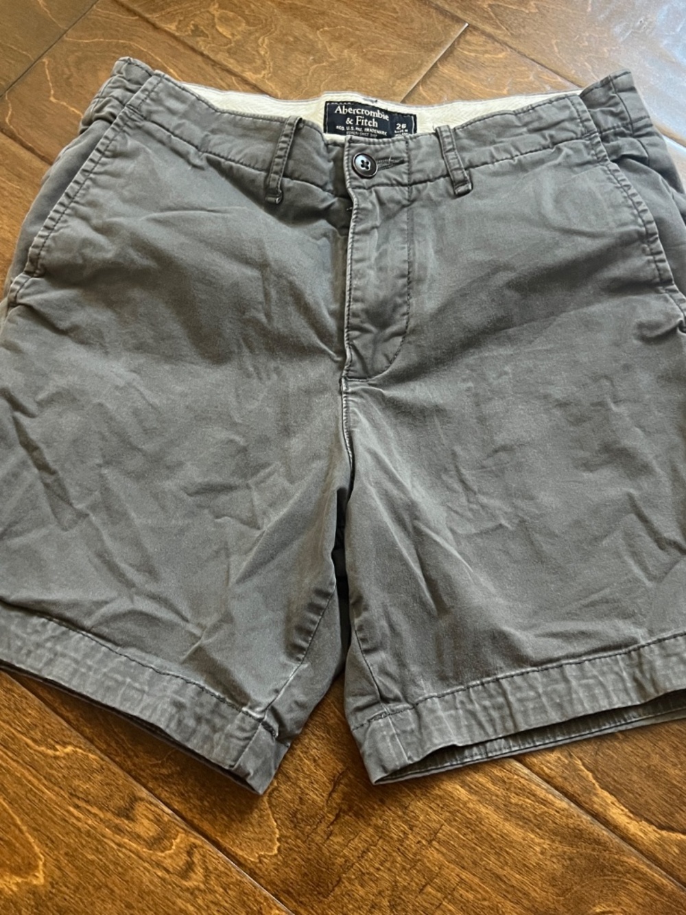 Abercrombie & Fitch Gray Women's Shorts 26